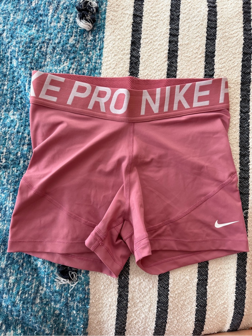 Nike Pro Women's Dusty Rose Bike Shorts